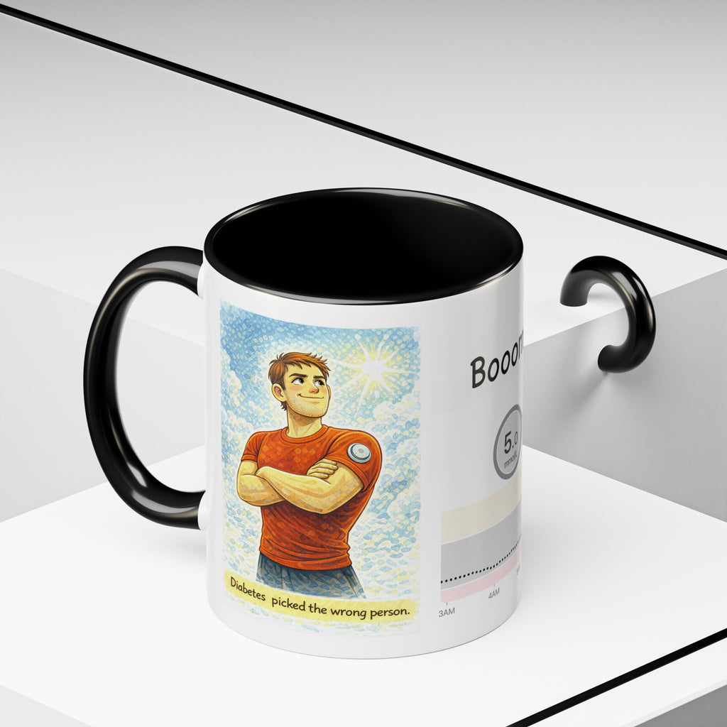 “Diabetes Picked the Wrong Person” Inspirational Mug – Perfect Gift for Diabetics
