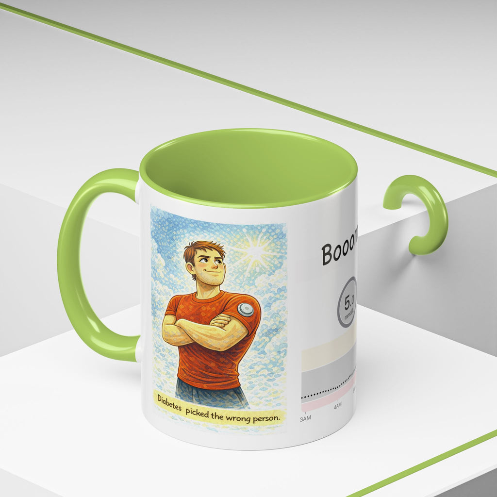 “Diabetes Picked the Wrong Person” Inspirational Mug – Perfect Gift for Diabetics