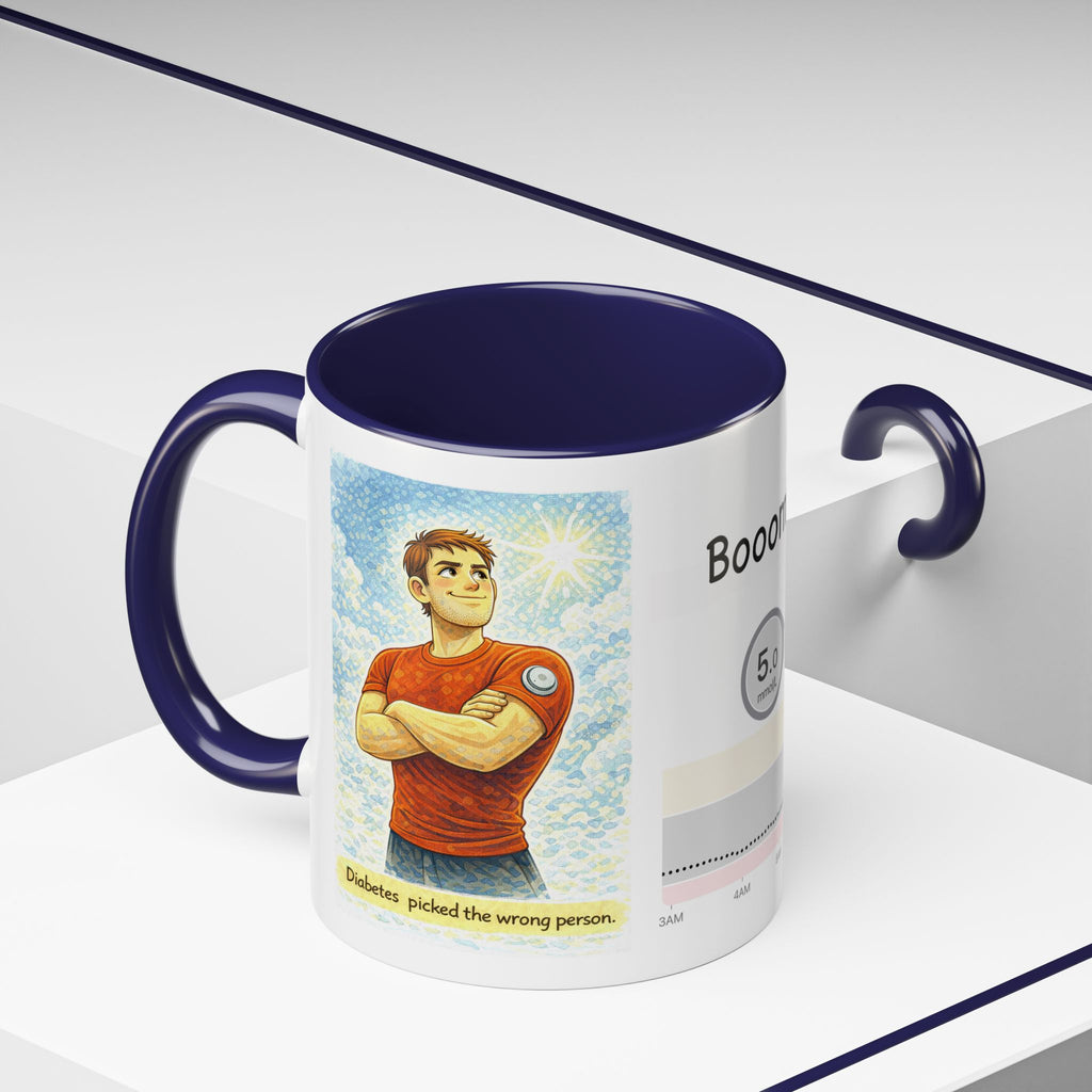 “Diabetes Picked the Wrong Person” Inspirational Mug – Perfect Gift for Diabetics