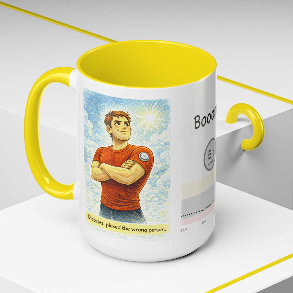 “Diabetes Picked the Wrong Person” Inspirational Mug – Perfect Gift for Diabetics