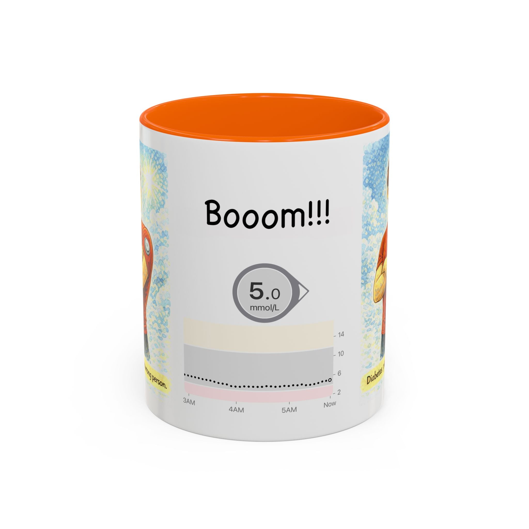 “Diabetes Picked the Wrong Person” Inspirational Mug – Perfect Gift for Diabetics