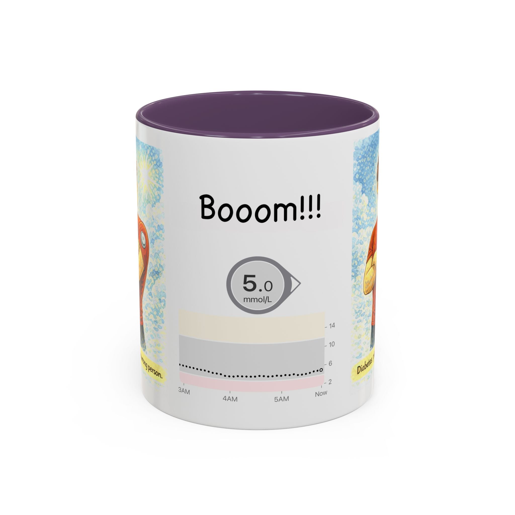 “Diabetes Picked the Wrong Person” Inspirational Mug – Perfect Gift for Diabetics