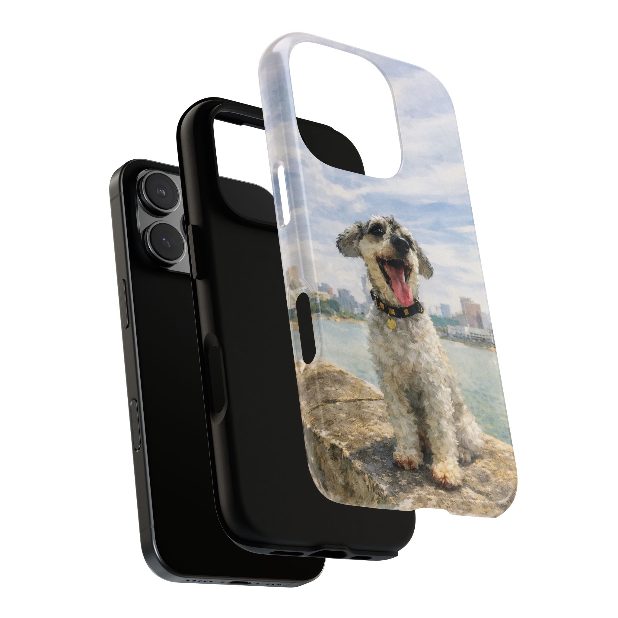 'A Watercolour Style Painting of your Dog' iPhone Case – (available for iPhone models 8–13)