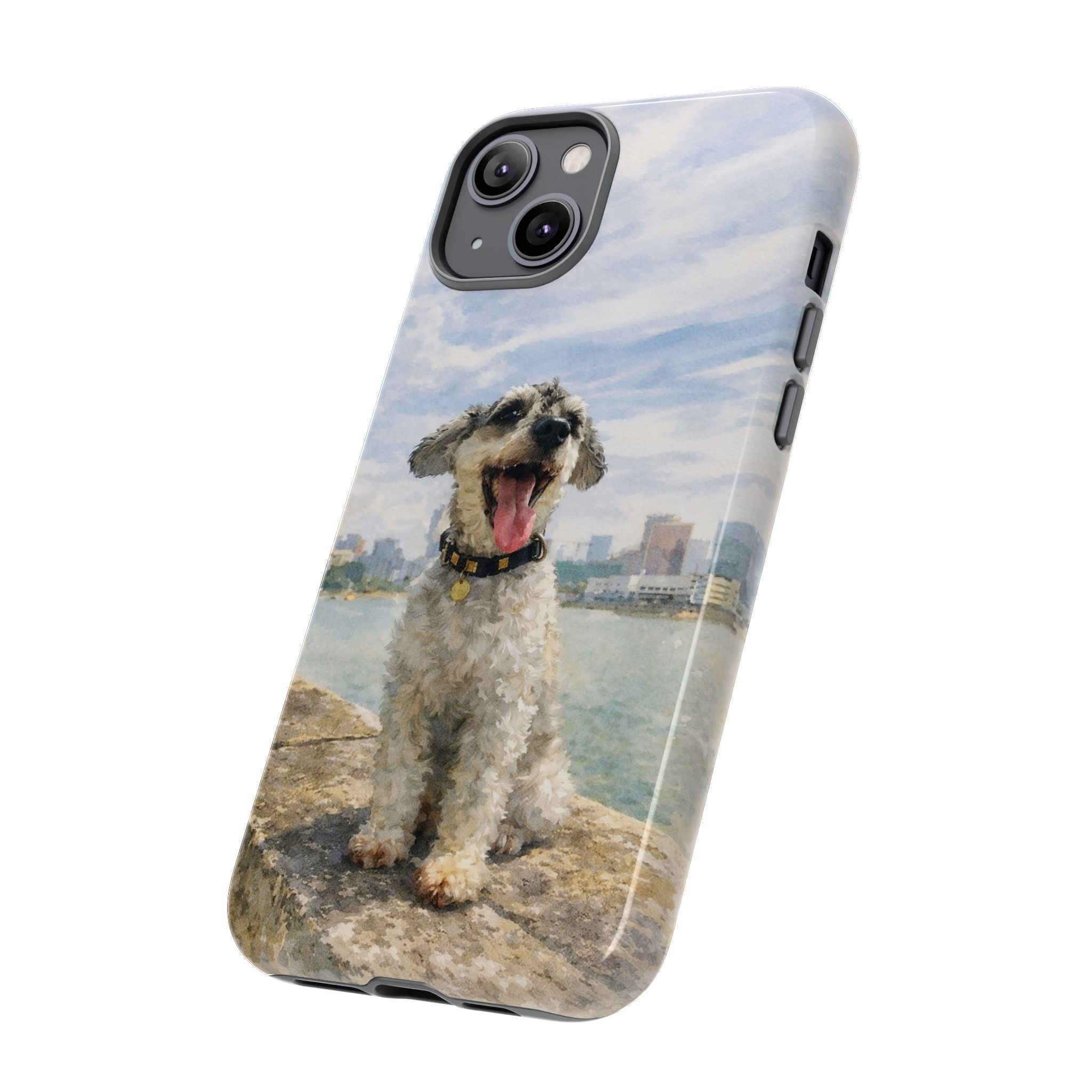 'A Watercolour Style Painting of your Dog' iPhone Case – (available for iPhone models 8–13)