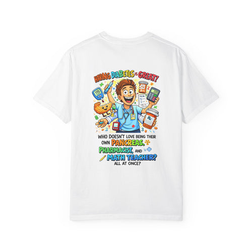 Funny Diabetes Awareness T-Shirt – Type 1 vs Type 2 Humor Tee | Unisex Graphic Shirt - Wear it proudly. Start conversations. Spread awareness.