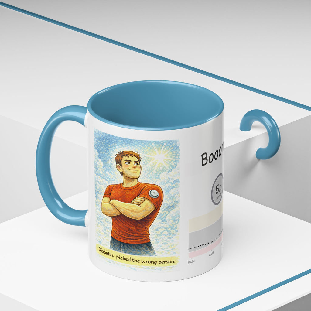 “Diabetes Picked the Wrong Person” Inspirational Mug – Perfect Gift for Diabetics