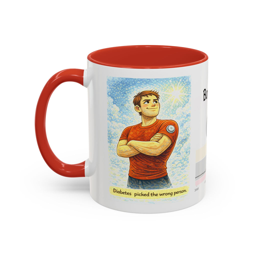 “Diabetes Picked the Wrong Person” Inspirational Mug – Perfect Gift for Diabetics