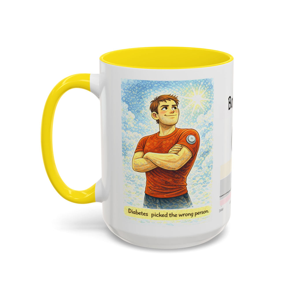 “Diabetes Picked the Wrong Person” Inspirational Mug – Perfect Gift for Diabetics