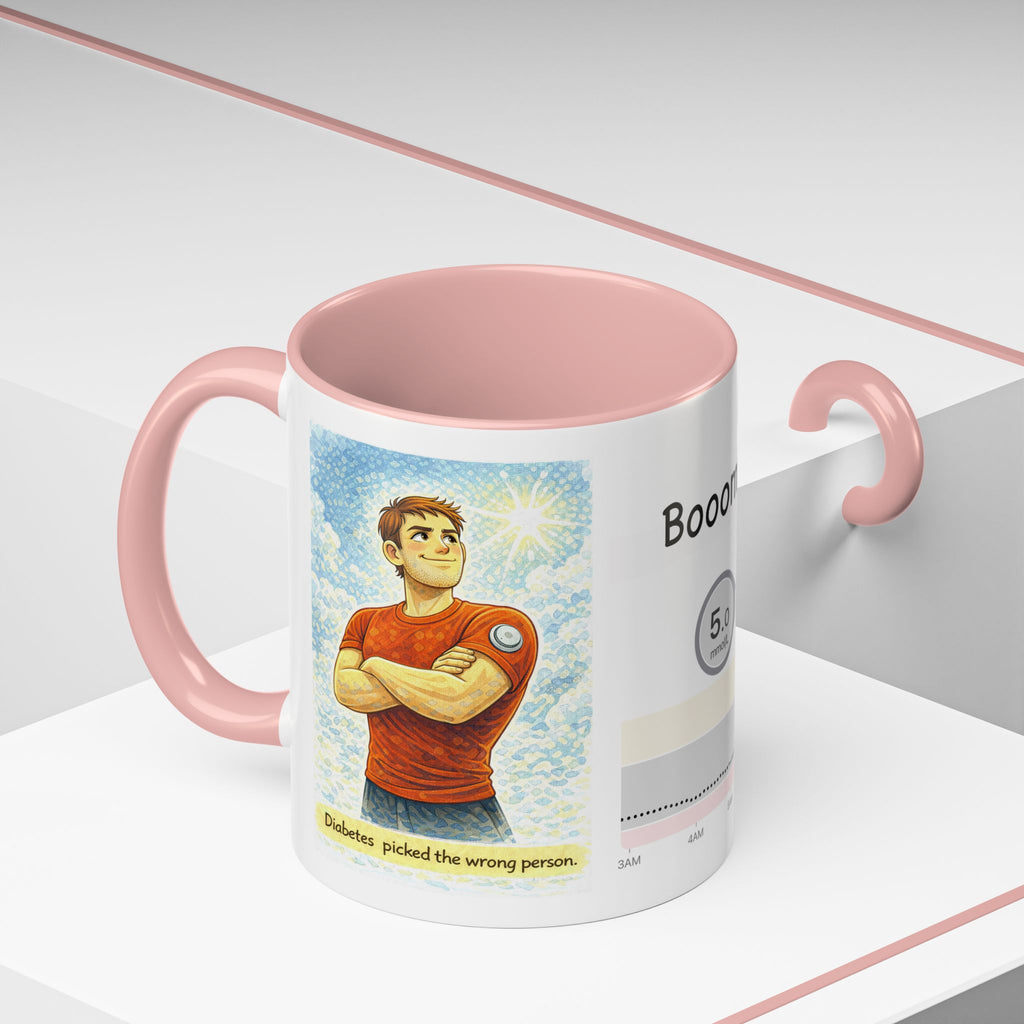 “Diabetes Picked the Wrong Person” Inspirational Mug – Perfect Gift for Diabetics
