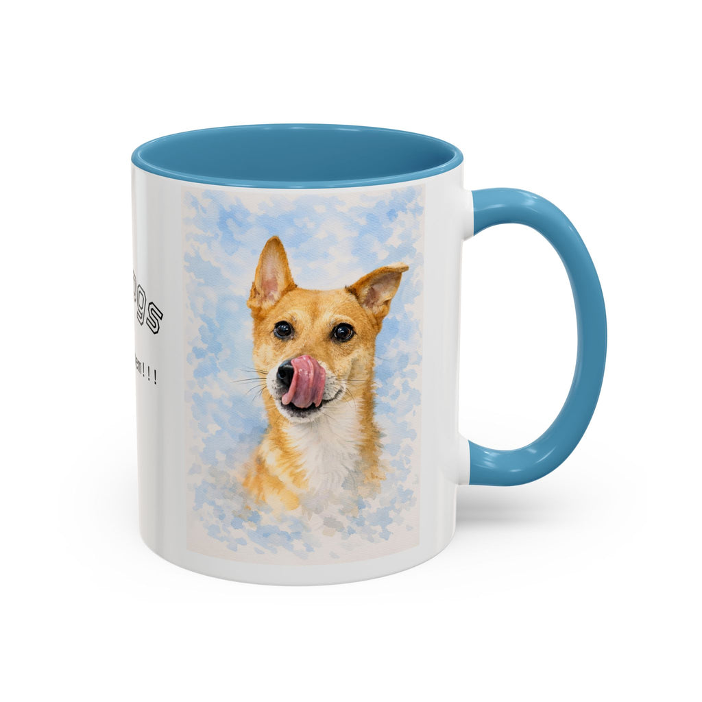Your Coffee Mug Personalized With Your Dog's photo as Watercolor Art