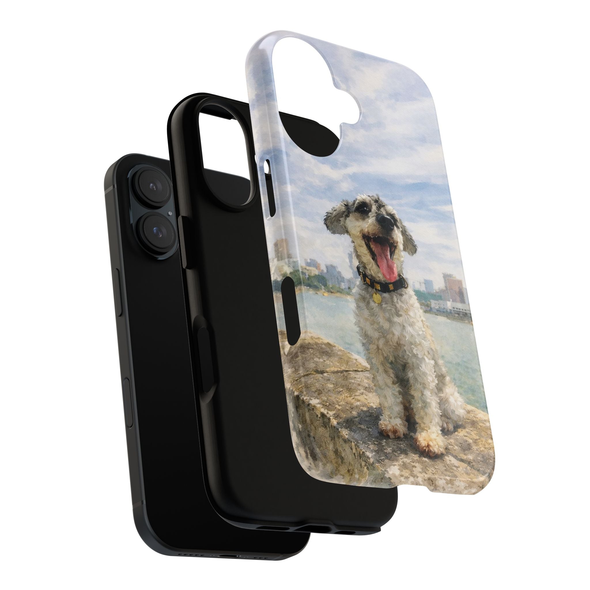 'A Watercolour Style Painting of your Dog' iPhone Case – (available for iPhone models 8–13)