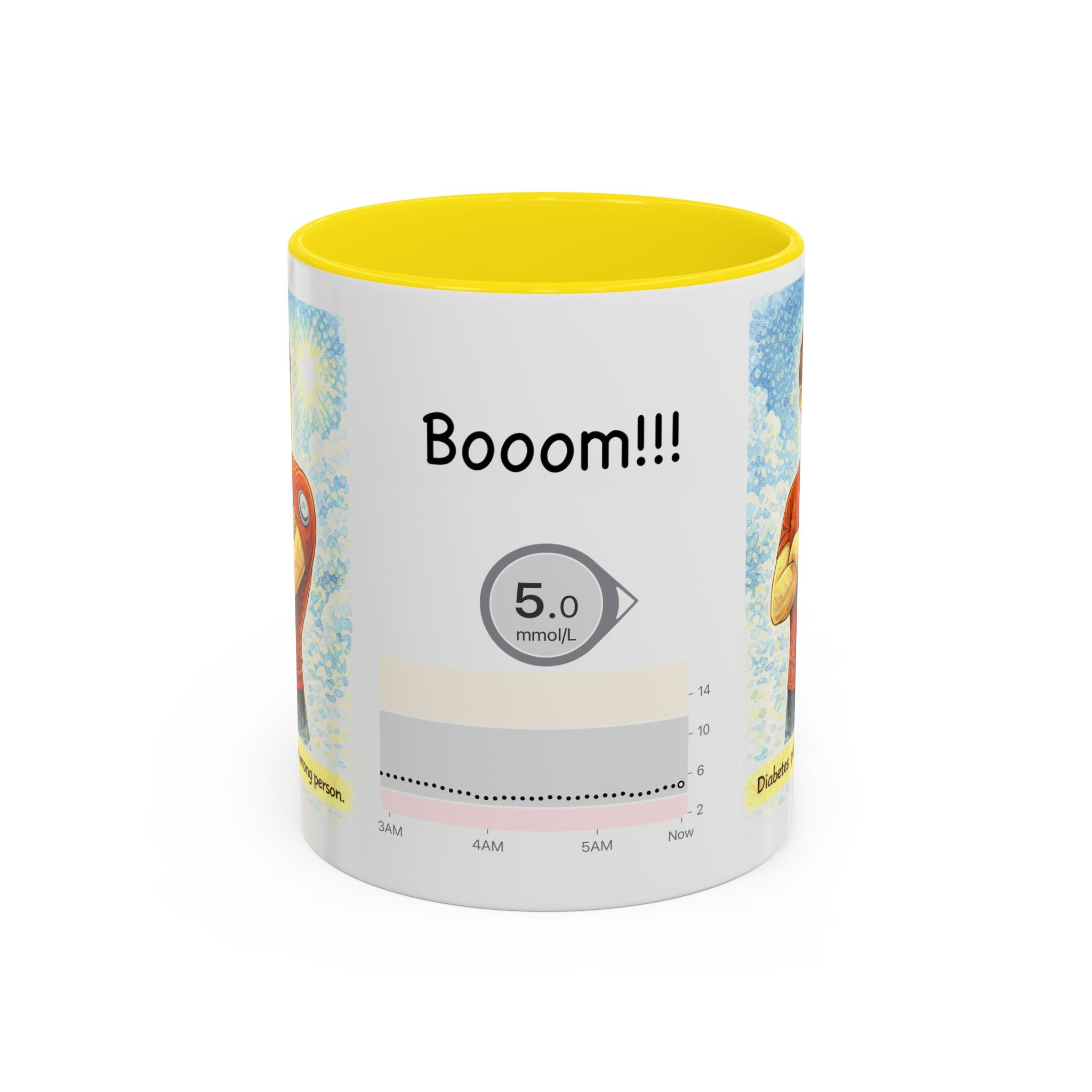 “Diabetes Picked the Wrong Person” Inspirational Mug – Perfect Gift for Diabetics