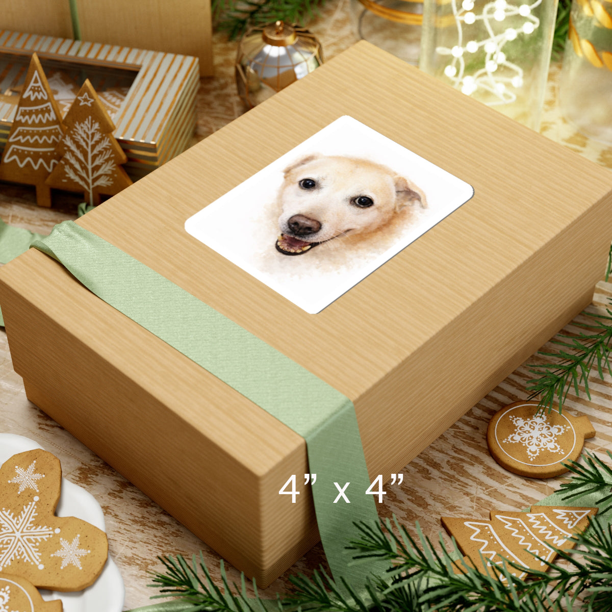 Turn Your Dog Into an Art piece on a Kiss-Cut Sticker