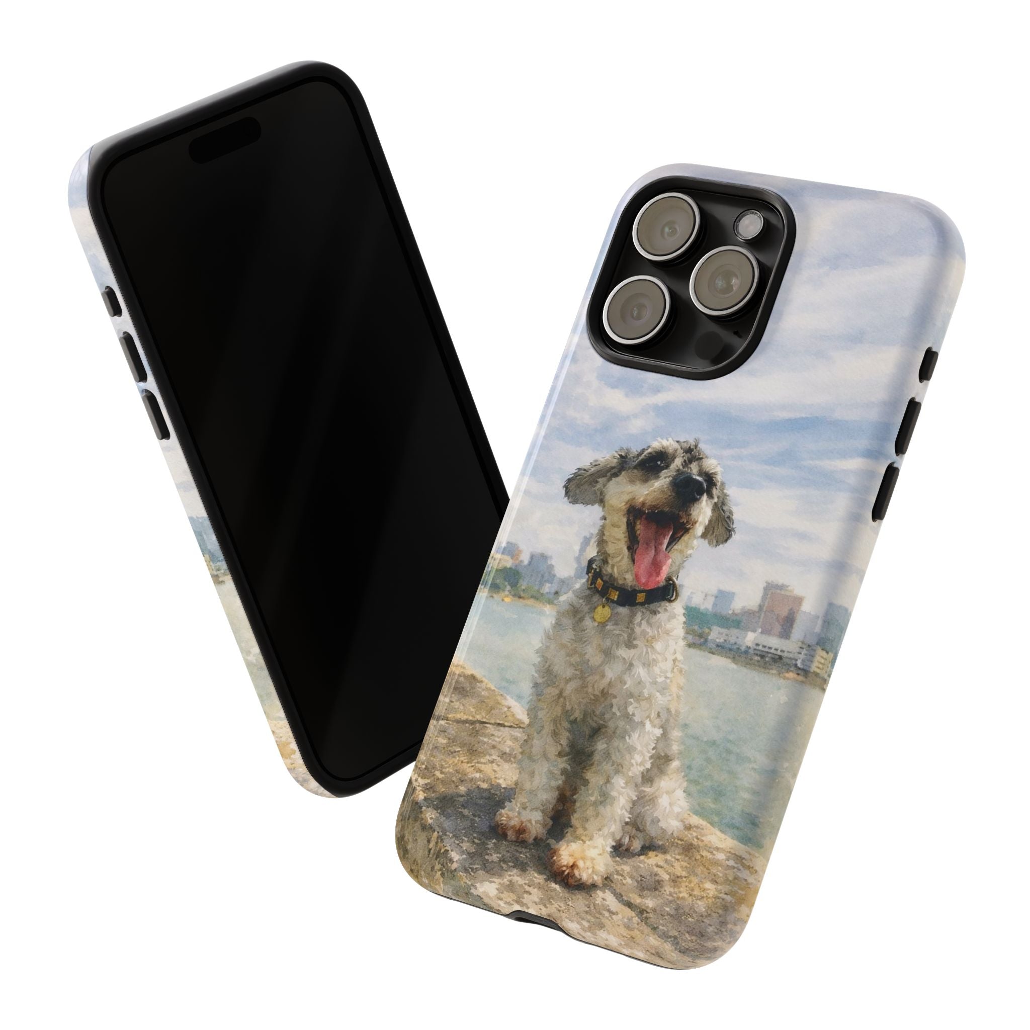 'A Watercolour Style Painting of your Dog' iPhone Case – (available for iPhone models 8–13)