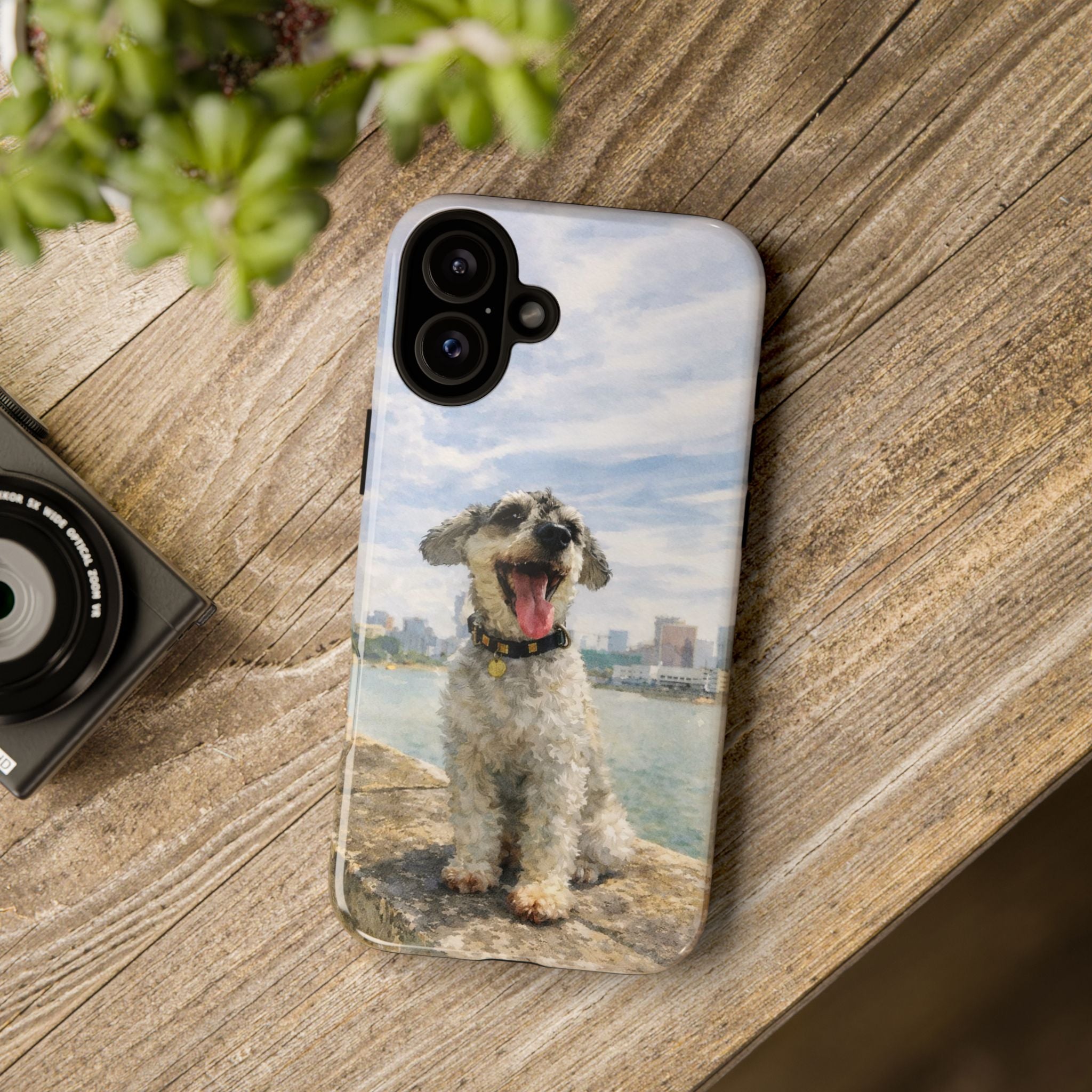 'A Watercolour Style Painting of your Dog' iPhone Case – (available for iPhone models 8–13)