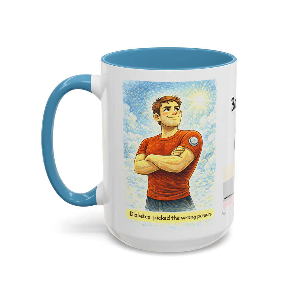 “Diabetes Picked the Wrong Person” Inspirational Mug – Perfect Gift for Diabetics