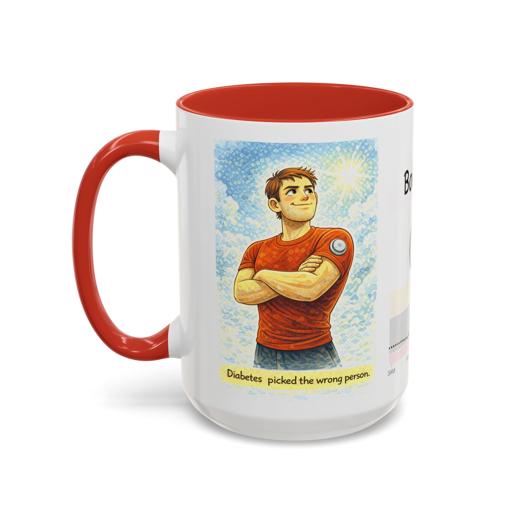 “Diabetes Picked the Wrong Person” Inspirational Mug – Perfect Gift for Diabetics