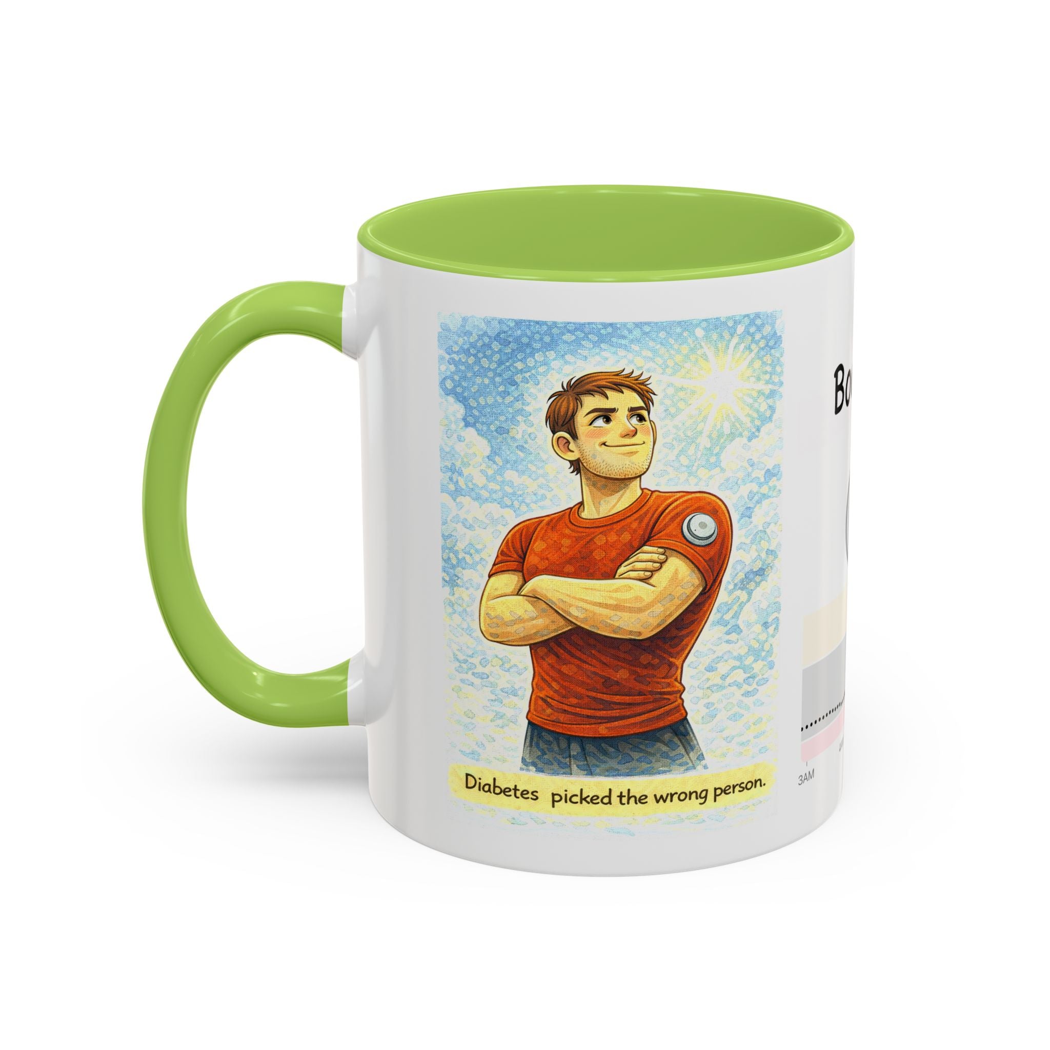 “Diabetes Picked the Wrong Person” Inspirational Mug – Perfect Gift for Diabetics