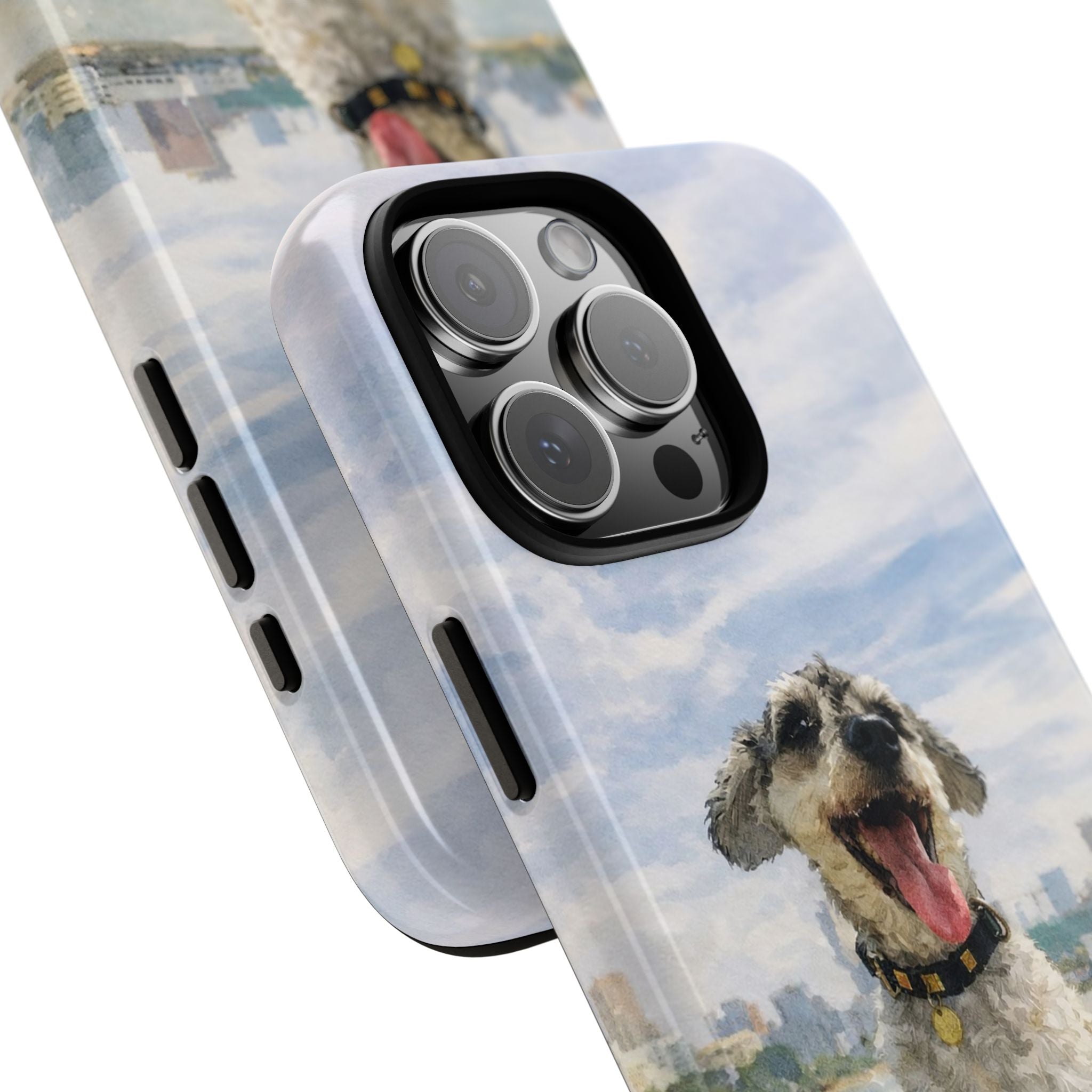 'A Watercolour Style Painting of your Dog' iPhone Case – (available for iPhone models 8–13)
