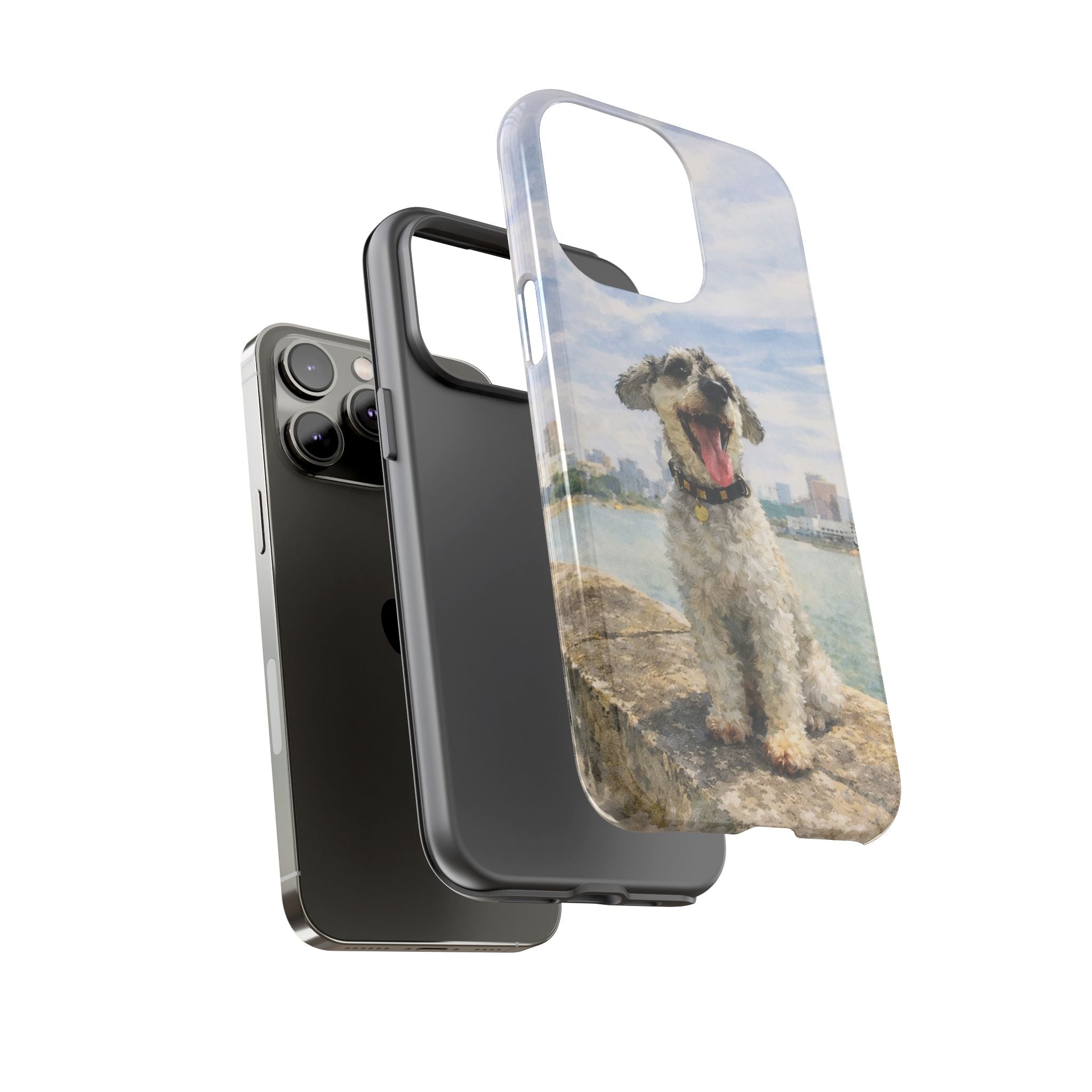 'A Watercolour Style Painting of your Dog' iPhone Case – (available for iPhone models 8–13)