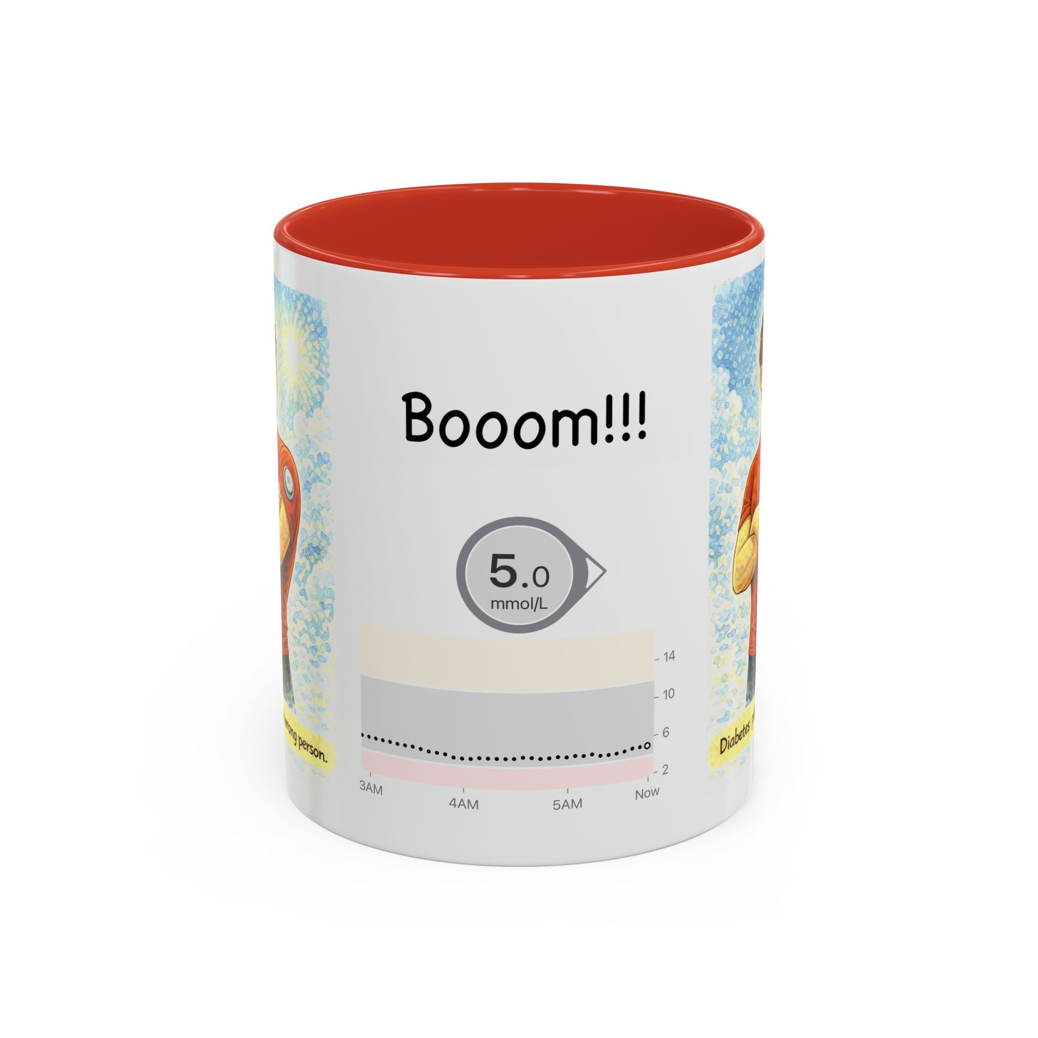 “Diabetes Picked the Wrong Person” Inspirational Mug – Perfect Gift for Diabetics