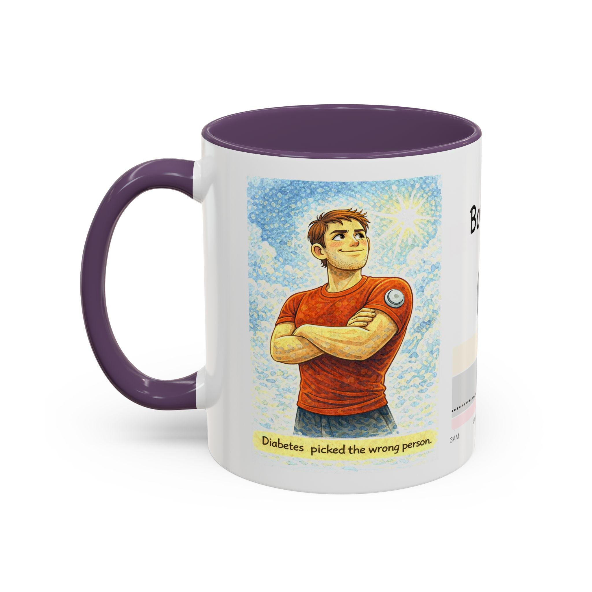 “Diabetes Picked the Wrong Person” Inspirational Mug – Perfect Gift for Diabetics