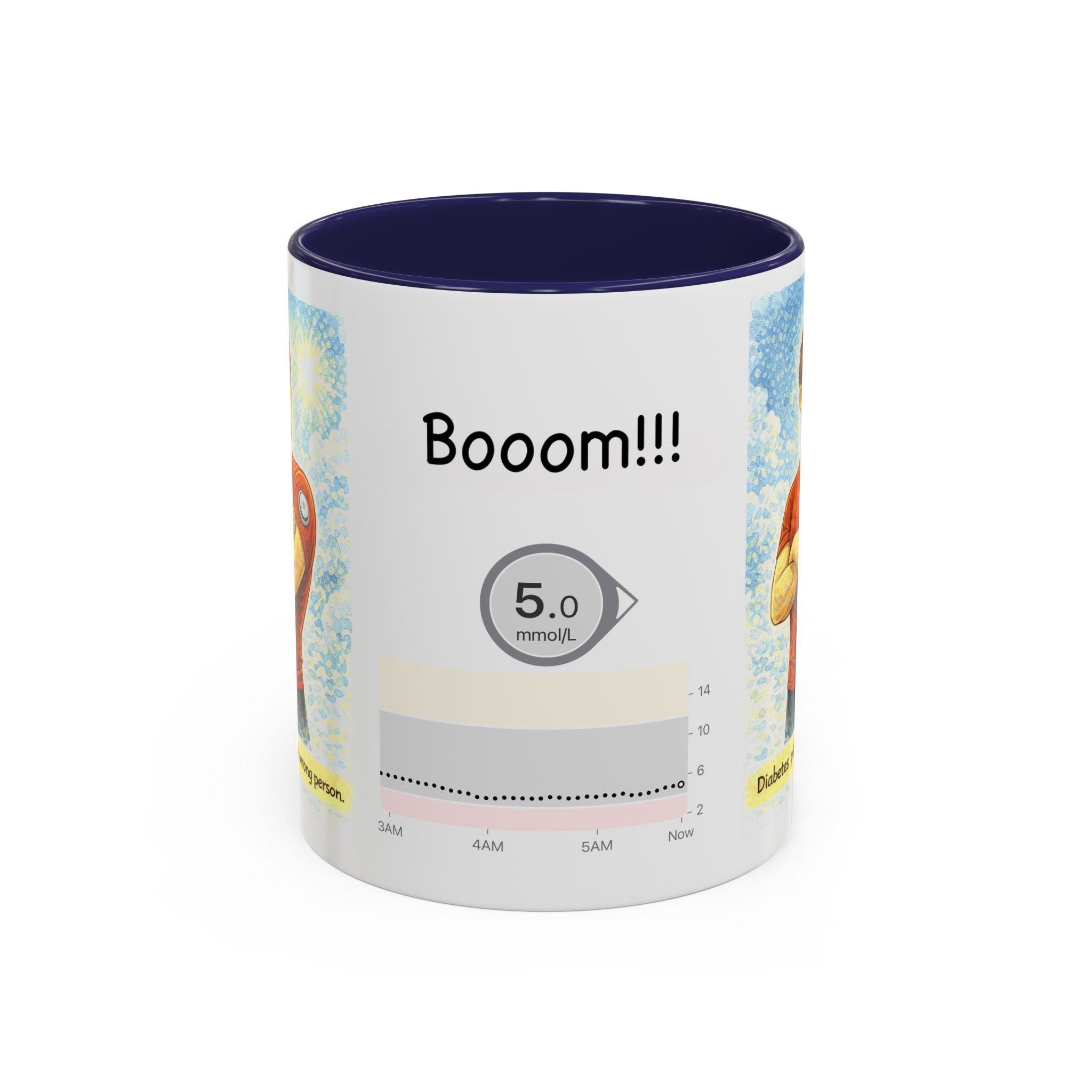 “Diabetes Picked the Wrong Person” Inspirational Mug – Perfect Gift for Diabetics